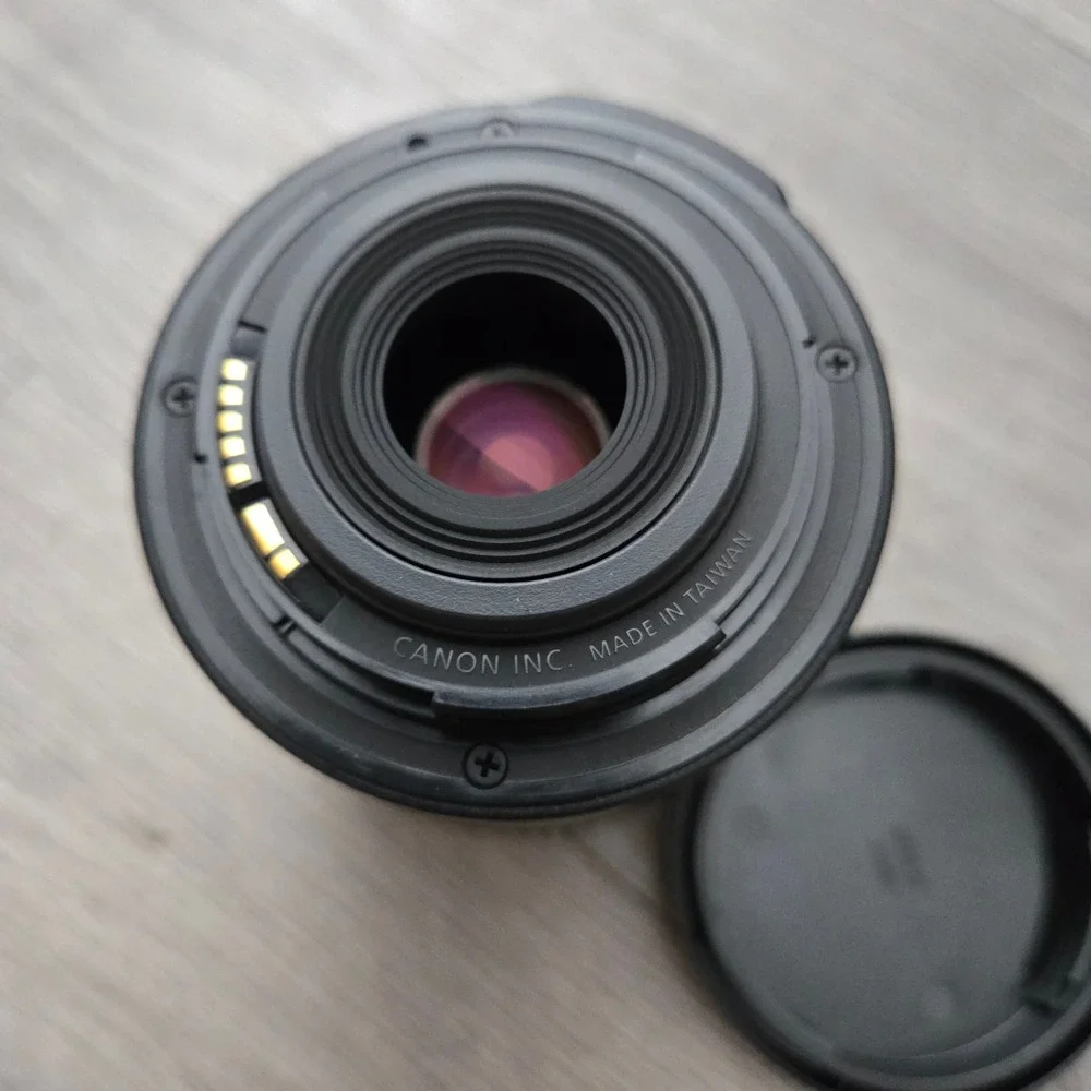 Canon Black Zoom Lens 18-55mm Standard Image Stabilizer AF/MF Zoom Lens